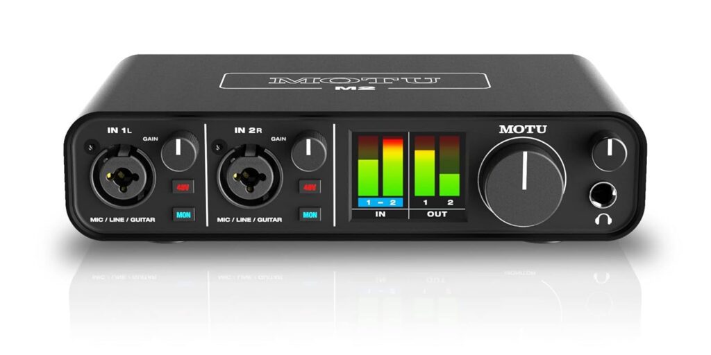 10 Best Professional XLR Microphones & Audio Interfaces 2026 9 MOTU M2