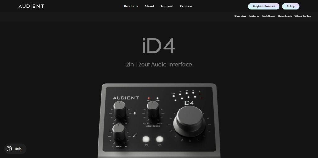 10 Best Professional XLR Microphones & Audio Interfaces 2026 8 Audient iD4 MKII