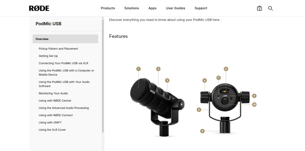 10 Best Professional XLR Microphones & Audio Interfaces 2026 4 RØDE PodMic
