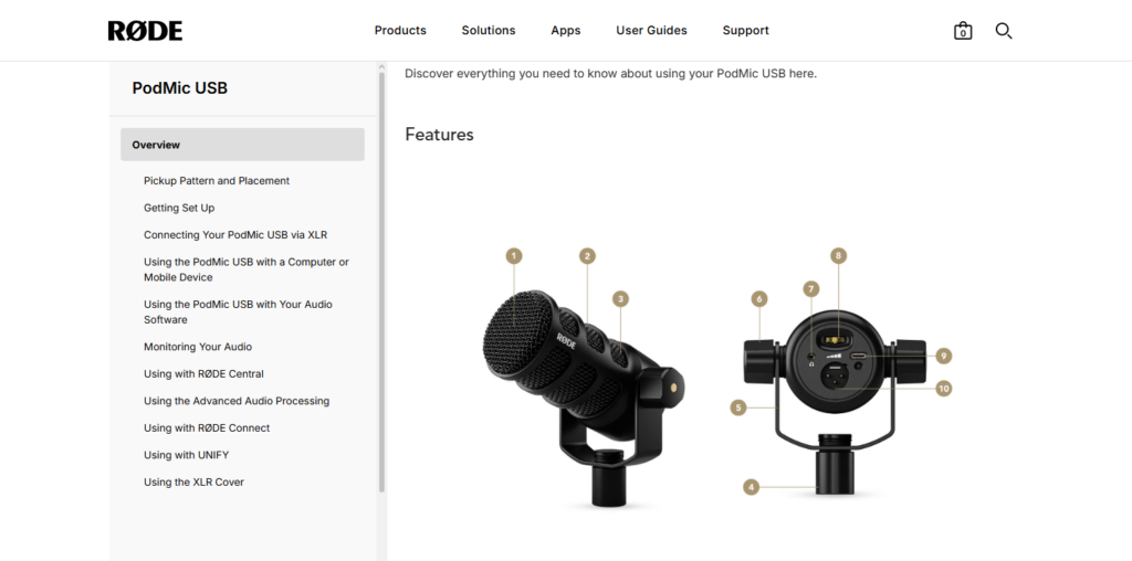 10 Best Professional XLR Microphones & Audio Interfaces 2026 4 RØDE PodMic