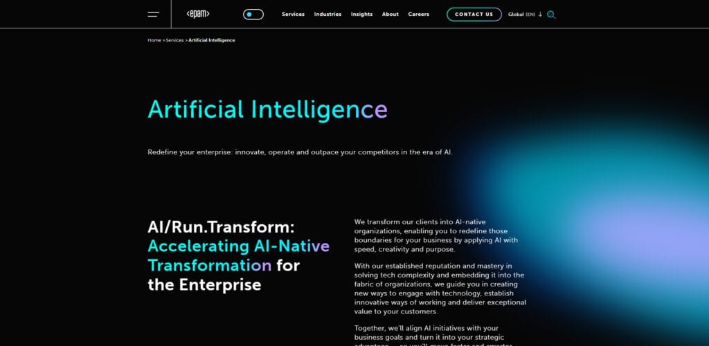 EPAM Systems AI