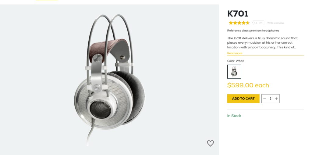 10 Best Open-Back Studio Headphone High-Fidelity Mixing Pro 7 AKG K701