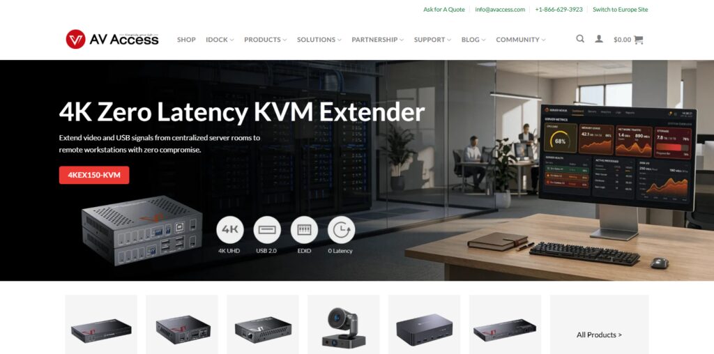 10 Best Multi-Device KVM Switches for Dual Work & Gaming PCs 9 AV Access – Best Multi-Device KVM Switches for Dual Work & Gaming PCs
