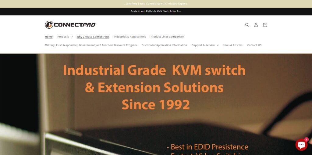10 Best Multi-Device KVM Switches for Dual Work & Gaming PCs 8 ConnectPRO – Best Multi-Device KVM Switches for Dual Work & Gaming PCs