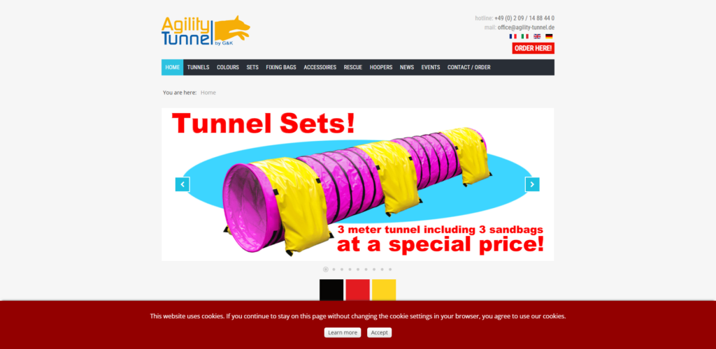 10 Best Dog Agility and Training Equipment for Hobbyists 3 Agility Tunnel