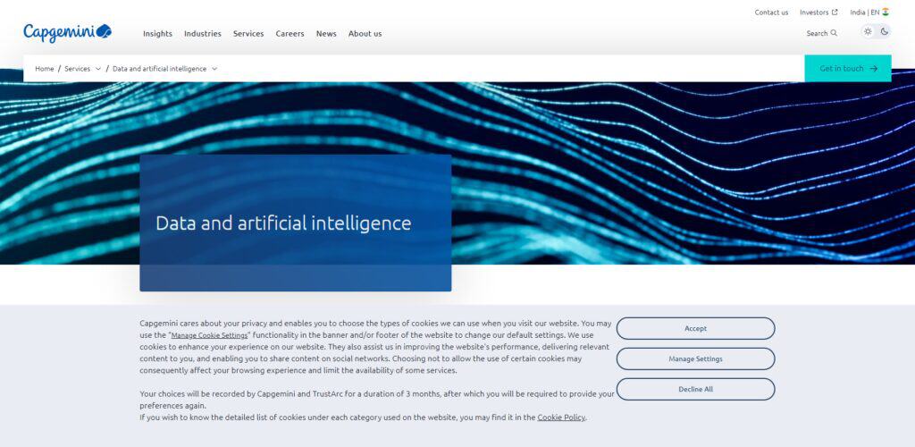 Capgemini AI Services