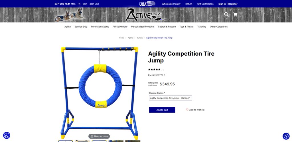 Agility Tire Jump
