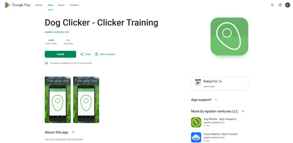 Dog Training Clicker