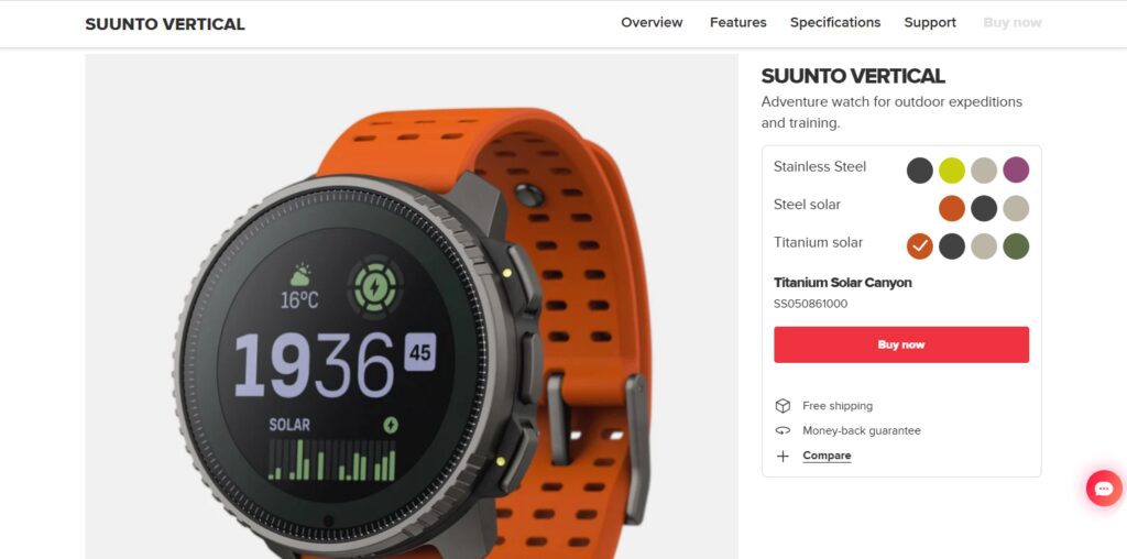 Suunto Vertical