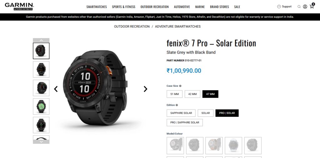 Garmin Fenix 7