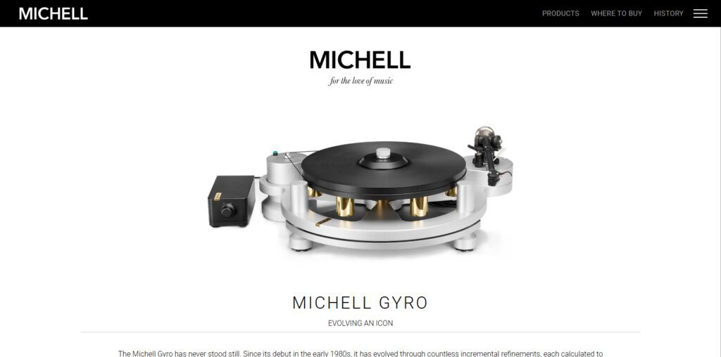 10 Best High-Fidelity Audiophile Turntables for Home Audio 10 Michell Gyro SE