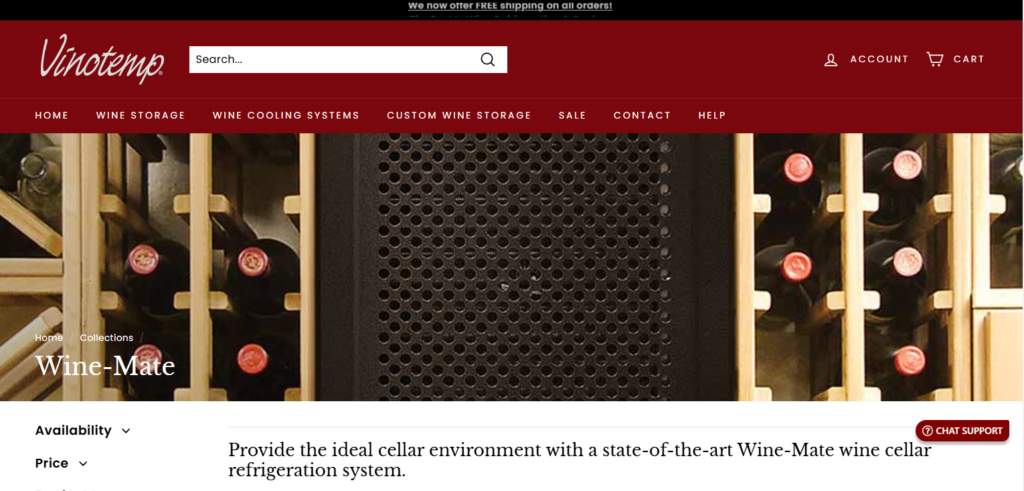 10 Best Automated Home Wine Cellar Cooling Units & Trackers 6 Vinotemp Wine-Mate Series