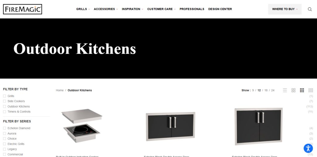 Fire Magic Outdoor Kitchen System