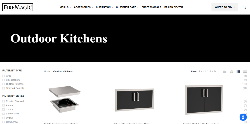 Fire Magic Outdoor Kitchen System