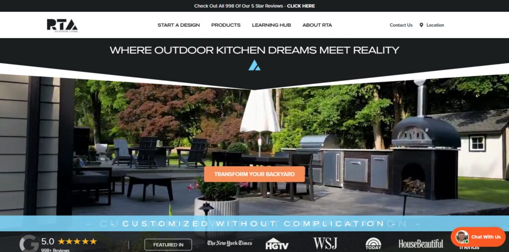 RTA Outdoor Living Kitchens