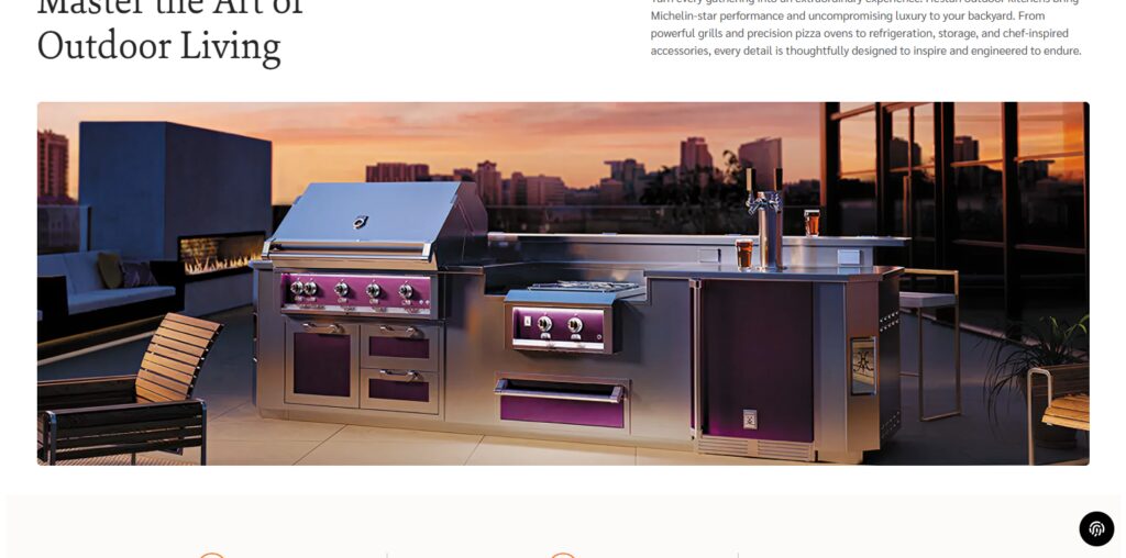 Hestan Outdoor Kitchen