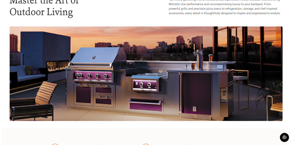 Hestan Outdoor Kitchen