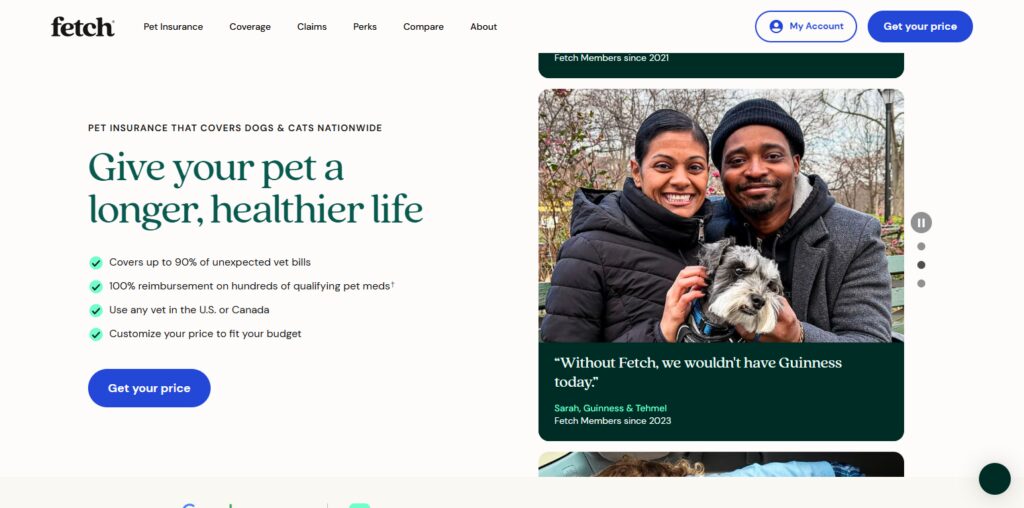 10 Best Pet Insurance Plans for Alternative & Holistic Care 5 Fetch Pet Insurance