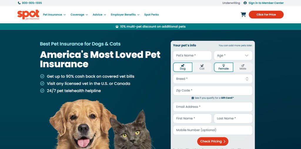 10 Best Pet Insurance Plans for Alternative & Holistic Care 3 Spot Pet Insurance