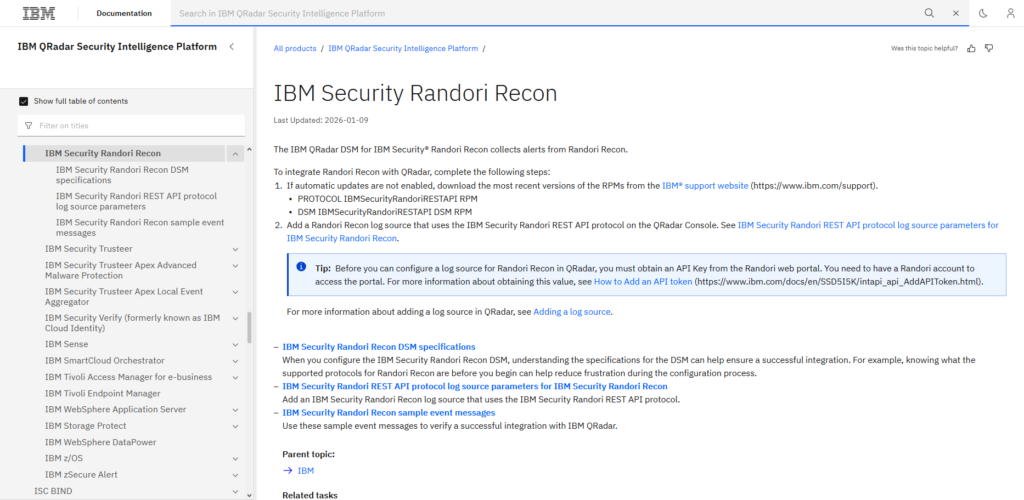 IBM Randori Recon