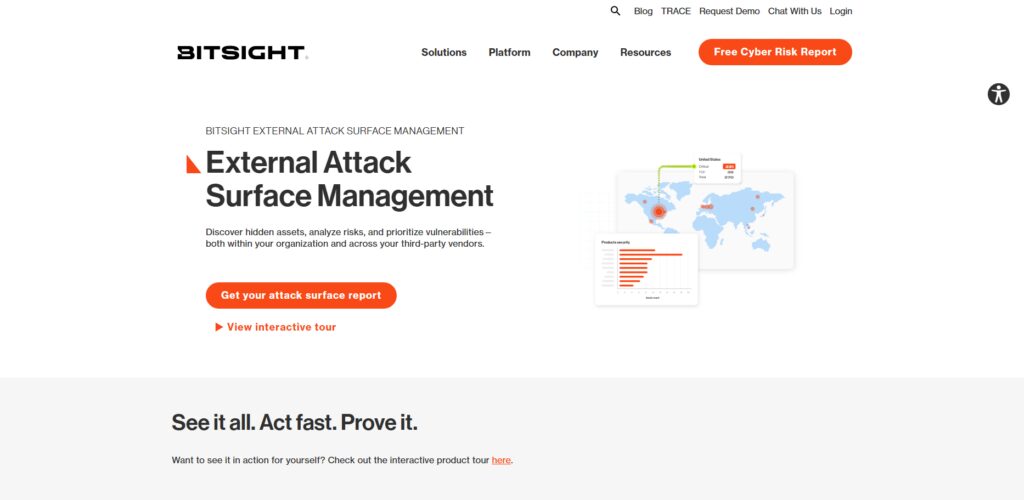 10 Best Attack Surface Management (ASM) Tools for FinTech Companies 8 Bitsight External Attack Surface Management