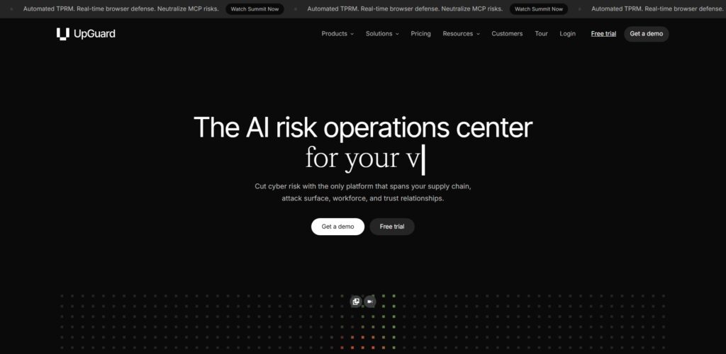10 Best Attack Surface Management (ASM) Tools for FinTech Companies 9 UpGuard Attack Surface Management