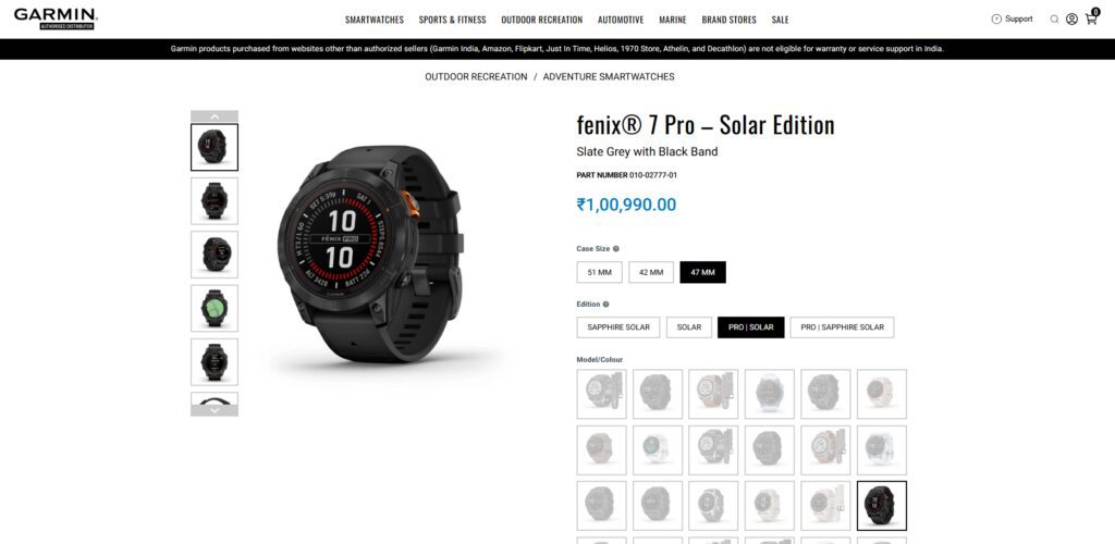 Garmin Fenix 7