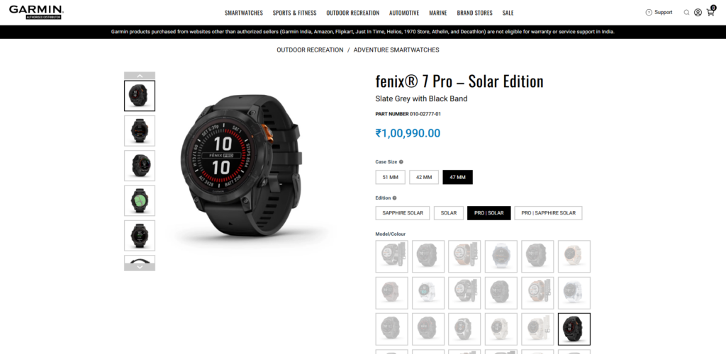 Garmin Fenix 7