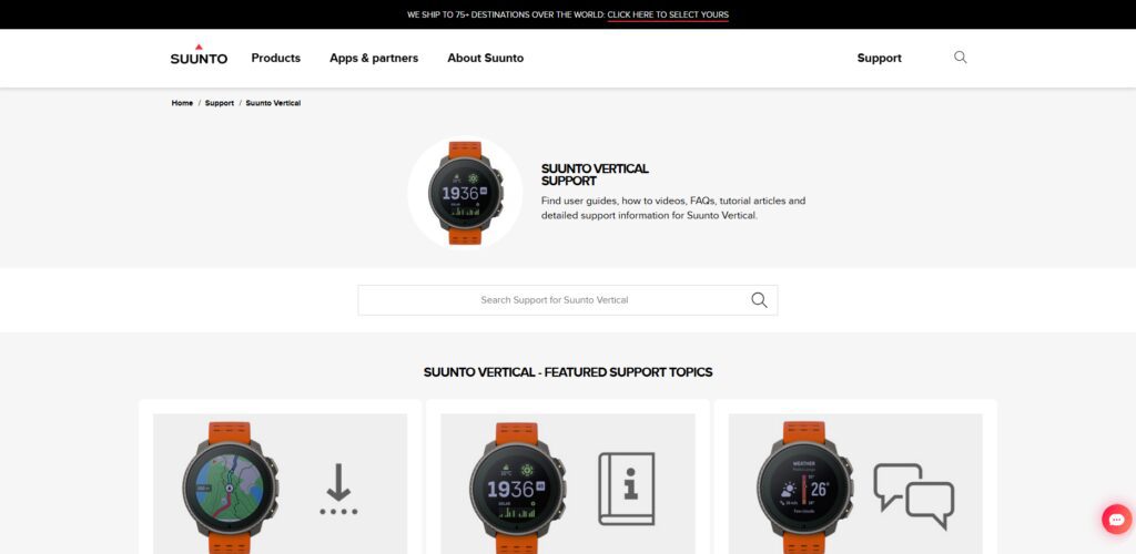 Suunto Vertical