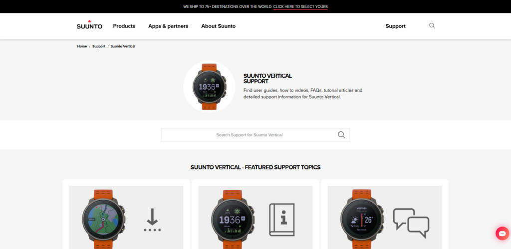 Suunto Vertical