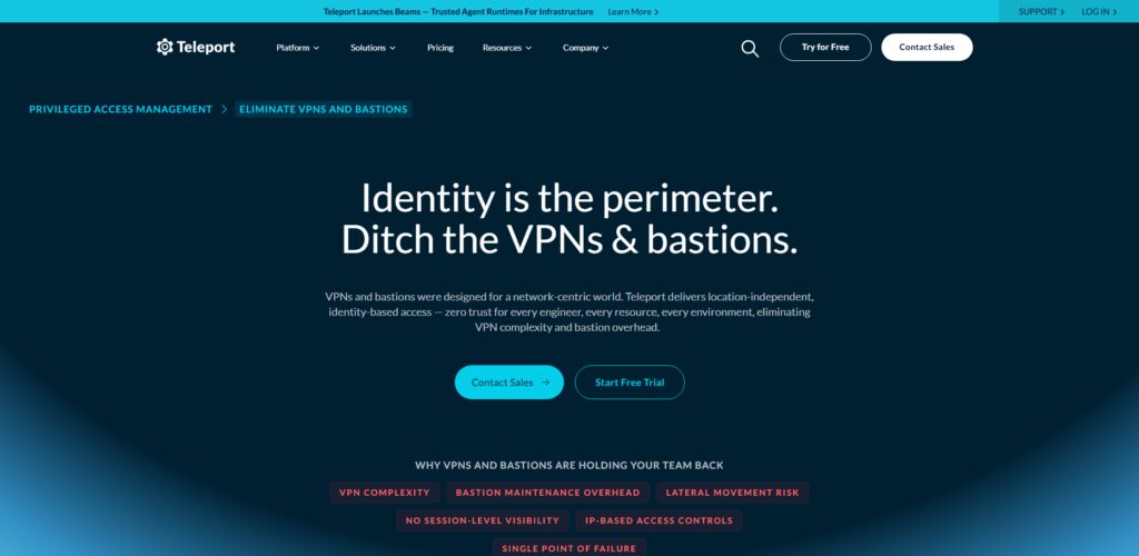 Teleport Mesh VPN