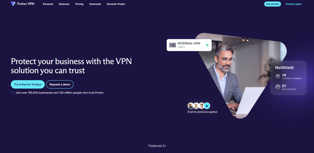 Proton VPN Enterprise