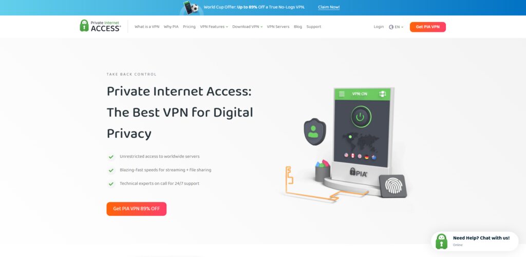 Private Internet Access (PIA)