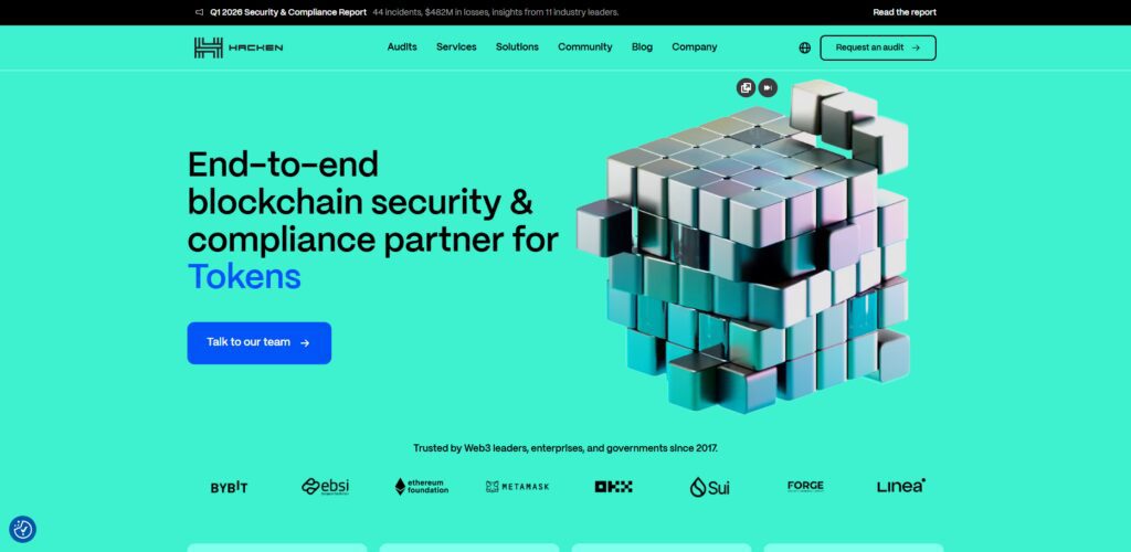 10 Best Smart Contract Auditing Platforms for High-TVL Web3 11 Hacken