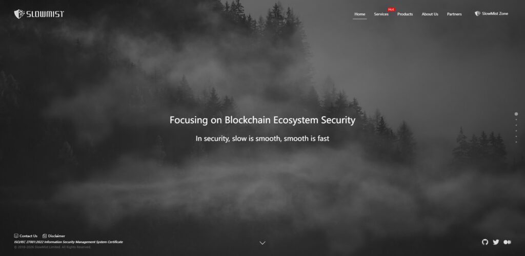 10 Best Smart Contract Auditing Platforms for High-TVL Web3 8 SlowMist