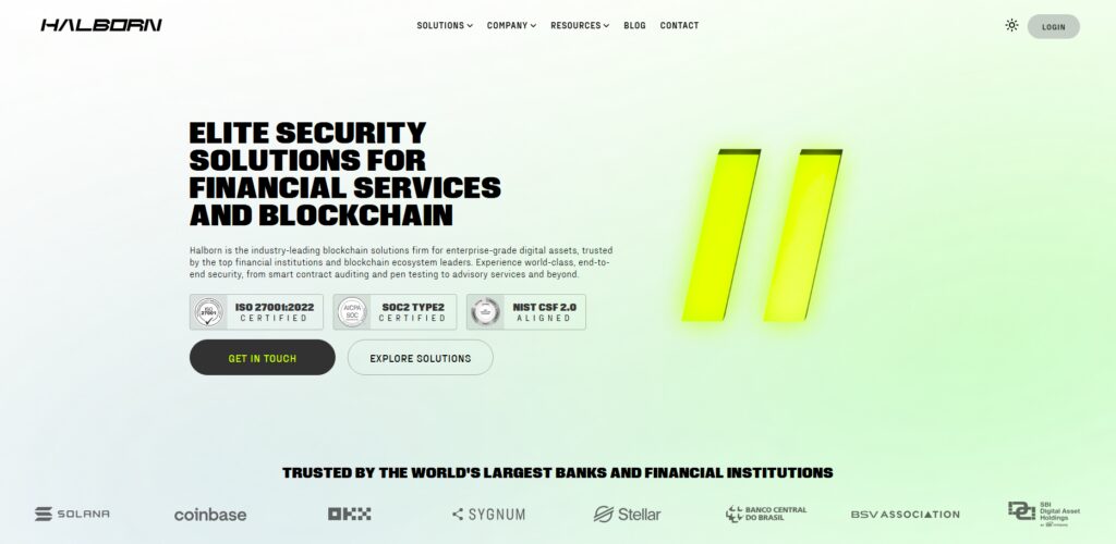 10 Best Smart Contract Auditing Platforms for High-TVL Web3 7 Halborn