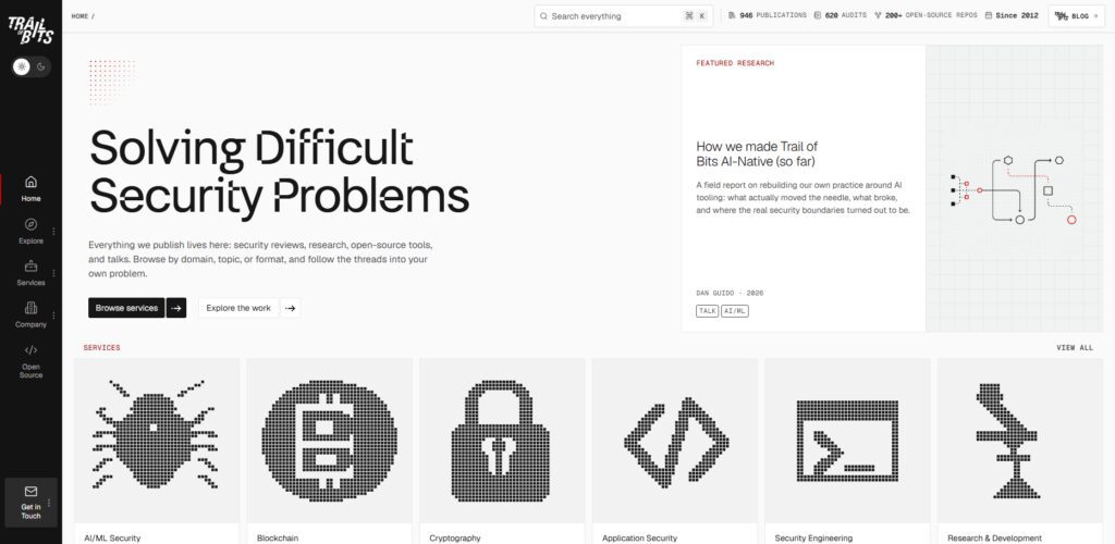 10 Best Smart Contract Auditing Platforms for High-TVL Web3 4 Trail of Bits