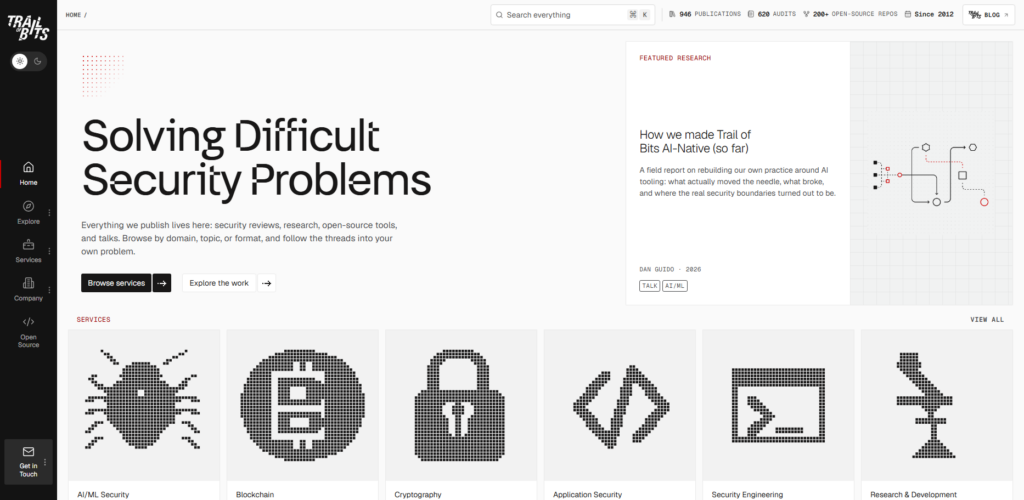 10 Best Smart Contract Auditing Platforms for High-TVL Web3 4 Trail of Bits