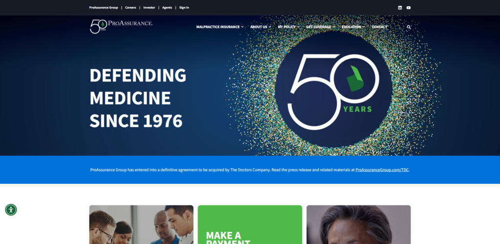 10 Best Telemedicine Liability Insurance Providers for Independent Doctors 7 ProAssurance