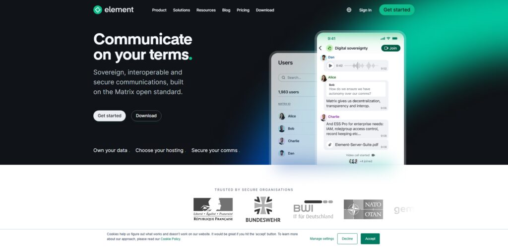 Element (Matrix Protocol)