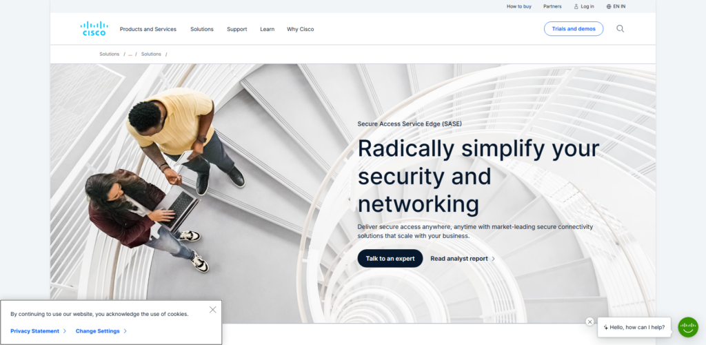 Top 10 Secure SASE Vendors for Remote Banks in 2026 3 Cisco Secure SASE