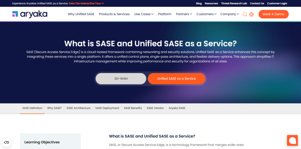 Top 10 Secure SASE Vendors for Remote Banks in 2026 11 Aryaka SASE