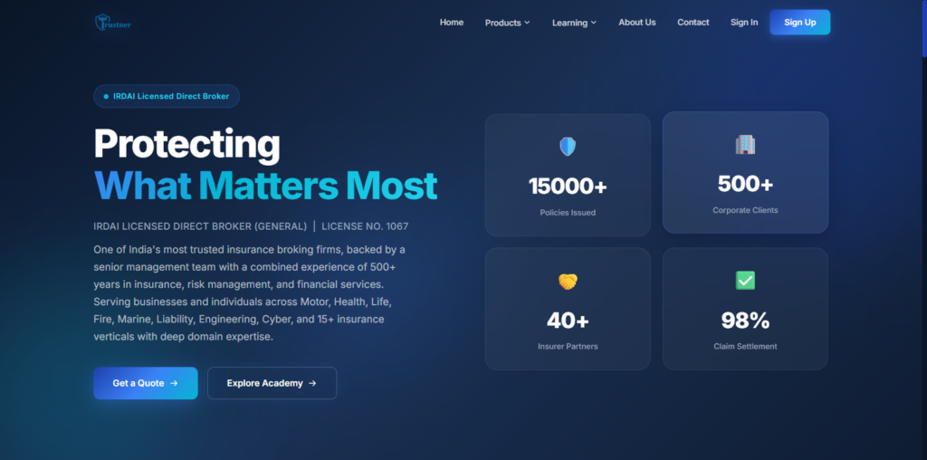 10 Best Professional Indemnity Insurance Brokers for Digital Freelancers 5 Trustner Insurance Brokers