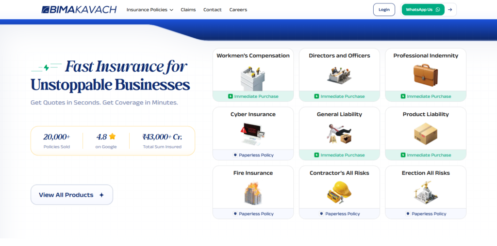 10 Best Professional Indemnity Insurance Brokers for Digital Freelancers 2 BimaKavach