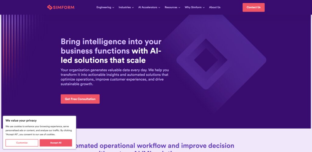 Simform AI Solutions