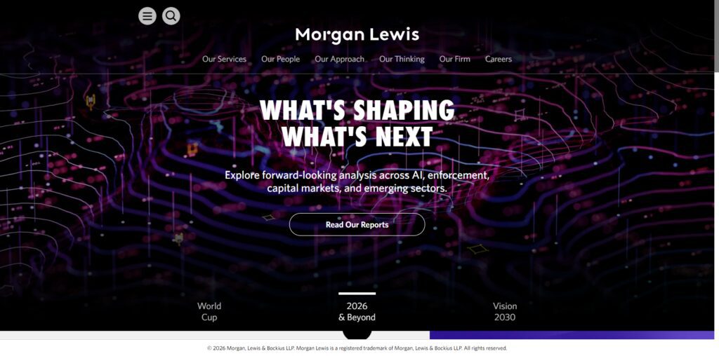 Morgan Lewis & Bockius LLP