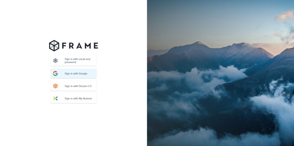 Nutanix Frame