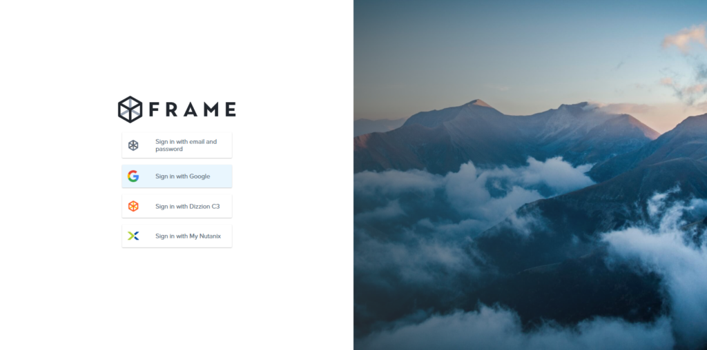 Nutanix Frame