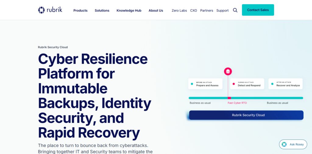 Rubrik Security Cloud
