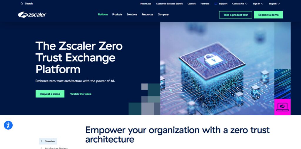 Zscaler Zero Trust Exchange